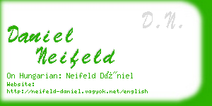 daniel neifeld business card